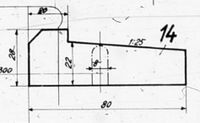 Vorstecker-Zeichnung